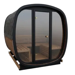 Woodchop Mirrored Sauna