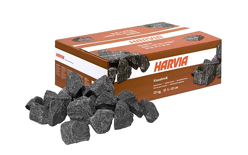 Harvia sauna stones for Mirrored Sauna